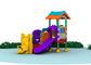 Little Kids Outside Playset / Kids Plastic Play Structure With Slide  TQ-QS004