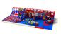 Britain Style Red Indoor Playground Equipment With Ball Pool KP190606